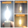 NEWDAYS brand cross-border new C35 transparent pointed filament lamp, E14 commonly used screw-type retro American energy-saving bulb, energy-saving high-brightness, ultra-long battery life, limited-time discount bulb Application Scenario